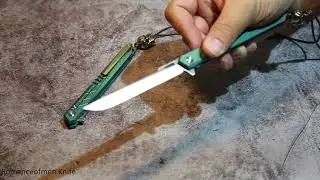 JIJI068 The Marshall M390 Folding Knife Pocket Knife