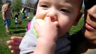 First Easter Egg Hunt