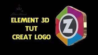 Làm logo 3d xoay dùng Element 3d V2
