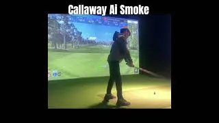 Callaway Ai Smoke Driver Fitting - 50 likes and he gets  the driver.