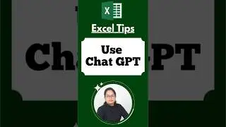 How use Chat GPT in Excel #shorts