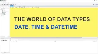 DATE, TIME & DATETIME [ DATA TYPES IN SQL ] | SQL Tutorial For Beginners [ HINDI ] #37