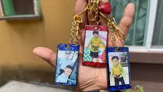 LLAVERO DE RESINA CON FOTO / Resin photo keychain