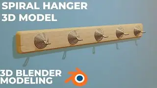 I am using blender for making the most unique Hanger