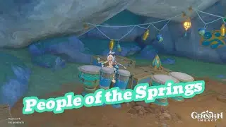 Unlocked People of the Springs Treasure Vault! Genshin Impact