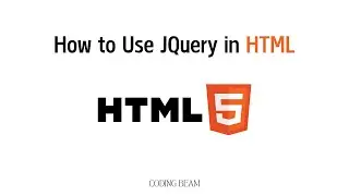 How to use JQuery in HTML