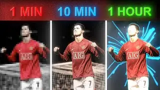 Editing Challenge - 1 Minutes vs 10 Minutes vs 1 Hour!