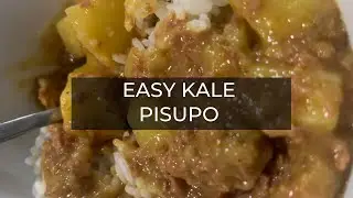 HOW TO MAKE A QUICK KALE PISUPO - Short Recipe