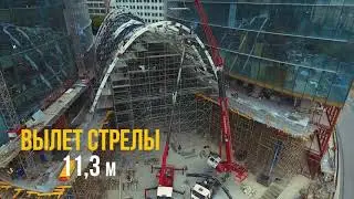 Работа автовышки Hyundai HD120 на Кутузовском проезде 32 | Ragnar Machinery