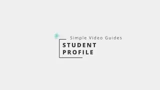 Your Student Profile