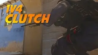 Rolly 1v4 Clutch (CS:GO, ESEA)