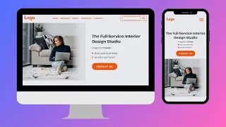copy clone website design with mobile responsive using html css and few line of javascript.