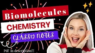 Biomolecules| Class12 |Chemistry | Handwritten Notes 🌟 | CBSE, CUET 2025 #shorts  #viral  #chemistry