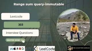 #leetcode #303RangeSumQuery #Golangprogramming #leetcodesolution