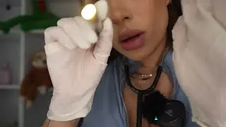 asmr ENFERMERA ESCOLAR - asmr roleplay | SAMII HERRERA