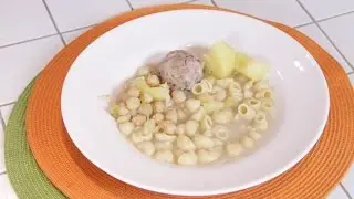 Escudella catalana versión murciana