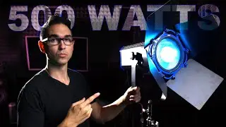 RGBWW Fresnel: The Photonia Chromos 5x100 - LED Studio light of the FUTURE