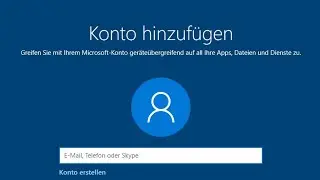 Windows 10 ohne Microsoft Konto einrichten