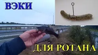 РОТАН на оснастку ВЭКИ на озере Лебяжье в Дубне