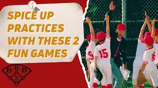 4 v 4 v 4 & Endless Batting Practice // 2 Fun Youth Baseball Games for Coaches to Spice Things Up!