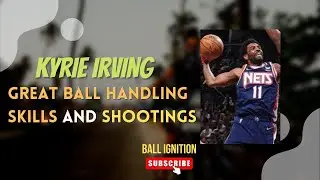 KYRIE'S BALL HANDLING SKILLS AND SHOOTINGS AGAINST CAVS (FIRST HALF) #kyrieirving #brooklynnets