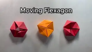 How to Make a Paper Moving Flexagon? | DIY Easy Origami Moving Flexagon | Fidget Toy | Tutorial