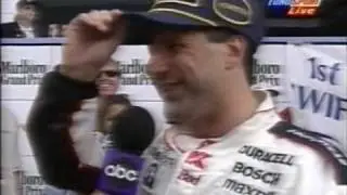 Michael Andretti wins the 1997 CART Grand Prix at Homestead