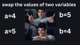 Python Interview Question: Swap Variables Easily |Python Variable Swapping: A Simple Guide