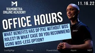 OH CLIPS: What benefits has DP PXE w/o WDS roles? When do you recommend using WDS-less option?