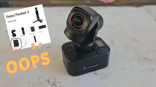 i mack a mistake that i get the feiyutech pocket 3.