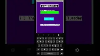 date finder with pypython | python tkinter 