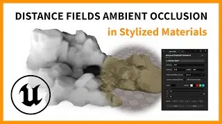 Distance Fields AO in Stylized Materials - UE5