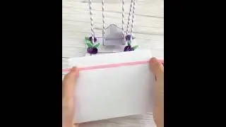 Шикарные качели из газетных трубочек.Качели из бумаги.Поделка с детьми.