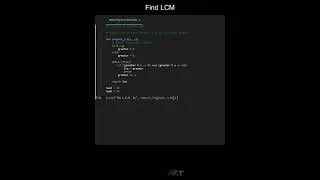 Find LCM in Python | Python Examples | Python Coding Tutorial | Python Coding Interview 