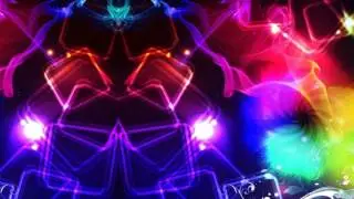 ICE CUBES OF COLORS BACKGROUND LOOP