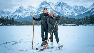 Přijeli za námi Verči rodiče 🇨🇦 (horské stezky, bruslení na jezeru & lyžování)