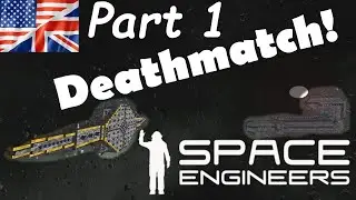 Space Engineers: MEGA Ship Battle Part 1 Damage Reduction vs. TNG23