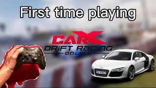 First time playing CarX is super fun - Audi R8 - speedline gt gameplay #carx #drift #shorts #gaming