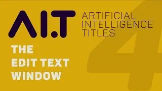AI.T -  The Edit Text Window