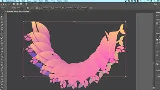 How to create lots of lines that blend together in Adobe Illustrator CC