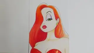 Рисуем Джессику Рэббит |Кто подставил кролика Роджера |Draw Jessica Rabbit |Who Framed Roger Rabbit