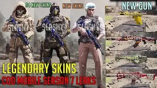 COD Mobile Season 7 Leaks | New GUN | New Character Skins | NEW GUNS | COD Mobile New Leaks