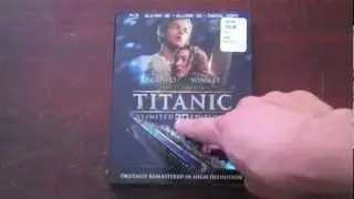 TITANIC BLURAY 3D UNBOXING