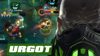 Wild Rift: URGOT GAMEPLAY IN SEASON 14 (BUILD & RUNES) | BARON LANE