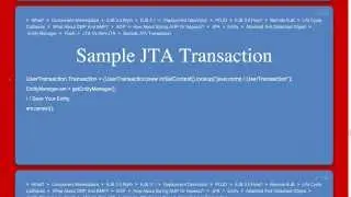 JEE (Java Enterprise Edition) Reloaded