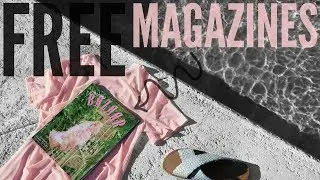 HOW TO GET FREE MAGAZINES