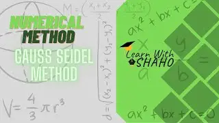 Solving Systems of Linear Equations using Gauss-Seidel Method: A Numerical Approach