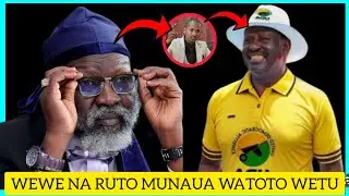 RAILA:WEWE NDIYE ULIUA WATOTO WETU sikiliza hii.