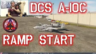 DCS A10C II - ENCENDIDO / RAMP START TUTORIAL (TANK KILLER - WARTHOG)