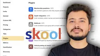 Skool Tutorial 2024 (How To Setup A Skool Community?)
